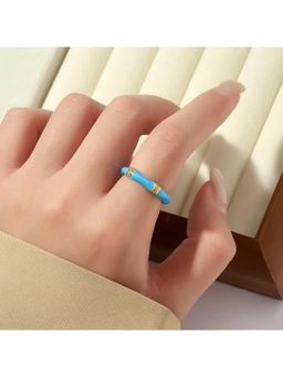 Salty - Blue Honeyed Love Ring