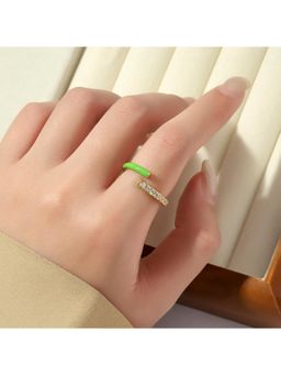 Salty - Green Darling Delight Ring