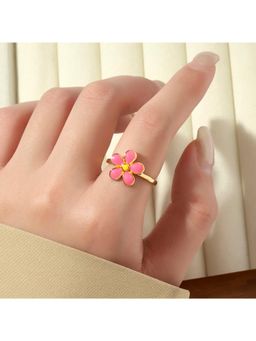 Salty - Pink Rose Bud Ring
