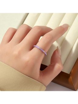 Salty - Purple Sinister Splendour Ring