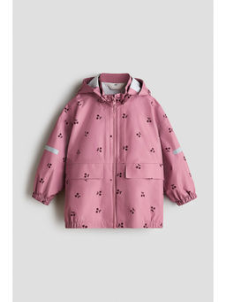 H&M - Kids Pink 2.5-Layer Rain Jacket
