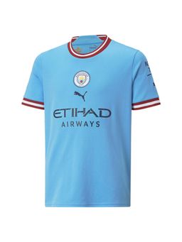 Puma - Mcfc Home Replica Unisex Kids Blue T-shirts