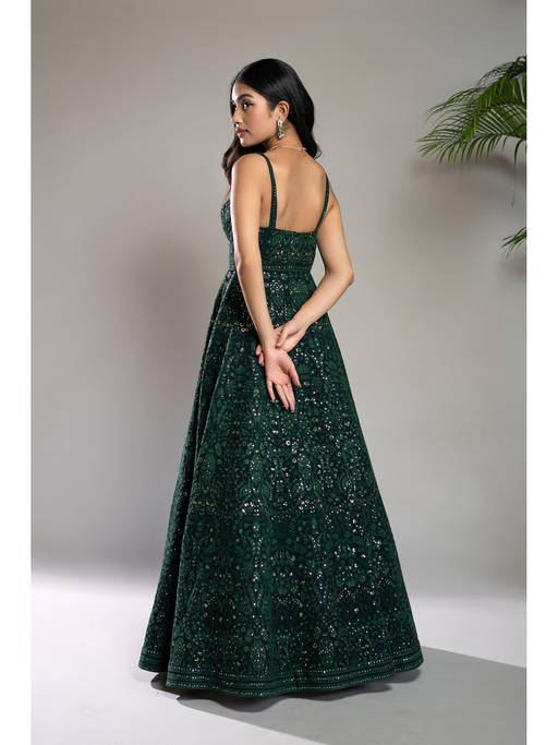 midi dresses for women formal Strapless Fitted Dress with Crystal Trim 44894 slit open back main image 1