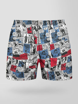 The Souled Store - Marvel Comic Strip Boxers Multi-Color
