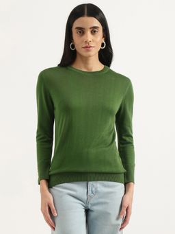 United Colors of Benetton - Green Regular Solid Top