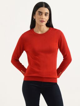 United Colors of Benetton - Red Regular Solid Top