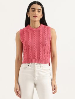 United Colors of Benetton - Pink Regular Woven Top