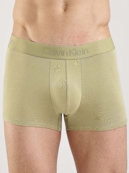 Calvin Klein - Green Solid Low Rise Trunk