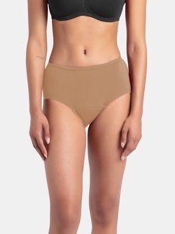 Jockey - SW05 Women Super Combed Cotton Elastane Stretch Period Panty - Desert Taupe