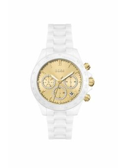 Hugo Boss - Novia Multifunction Gold Round Crystal Dial Womens Watch - 1502631