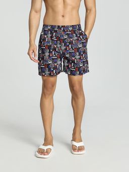 Puma - Wvn Aop12 -Side Pocket Men's Grey Boxers