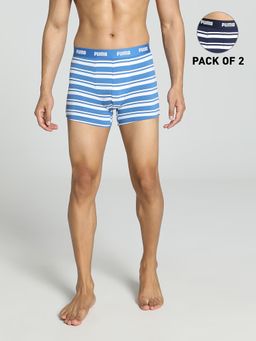 Puma - Stretch Str Men's Blue Trunk (Pack of 2)