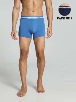 Puma - Stretch Pack Of 2 Men's Blue Underwear (Pack of 2)