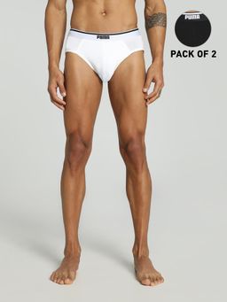 Puma - Stretch Wb 18 Men's Black Brief (Pack of 2)
