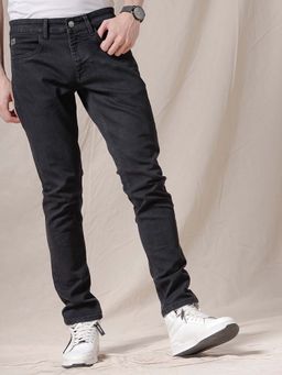 WROGN - Men Black Solid Trend Skinny Jeans