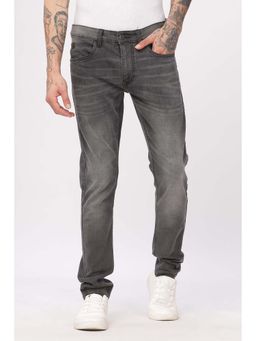 WROGN - Men Grey Wash Denim Jeans