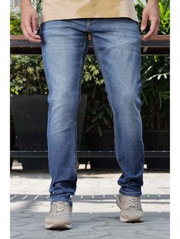 WROGN - Men Blue Light Fade Slim Fit Jeans