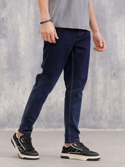 WROGN - Men Navy Blue Skinny Fit Classic Denim Jeans