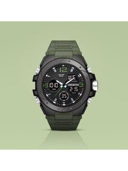 CARLINGTON - Men Black Analog-Digital Multi-Function Sports Watch - Endurance 9105 (M)