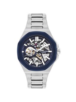Lee Cooper - Men Automatic Blue Round Dial Watch - LC07977.390 (M)