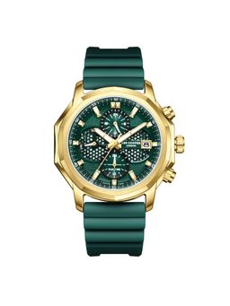 Lee Cooper - Men Quartz Green Round Dial Watch - LC08238.175 (M)