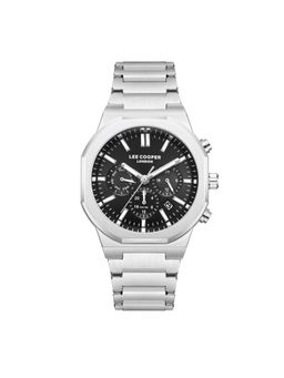 Lee Cooper - Men Quartz Black Round Dial Watch - LC08263.350 (M)