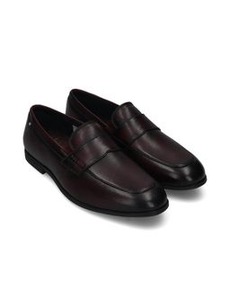 Bugatti - Tryst Bardo Burgundy Men Penny Formal Loafers