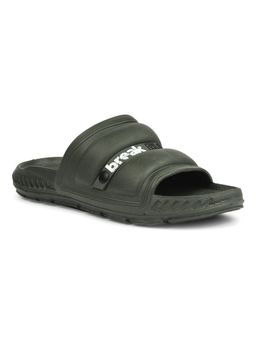 Bata - Olive Sliders for Men