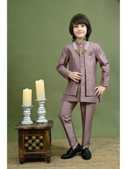 Ahhaaaa - Lavender Sherwani and Trouser with Mala