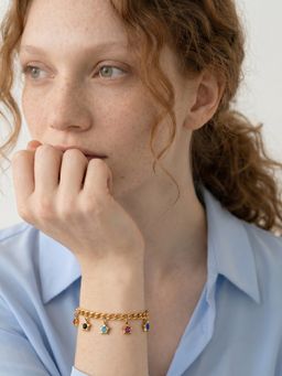 Palmonas - Elegant Charm Chain Bracelet