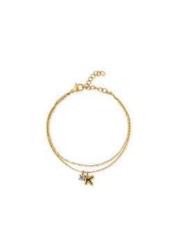 Palmonas - Celestial Initial K Layered Bracelet