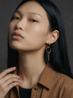 Palmonas - Elysian Hoop Drop Earrings
