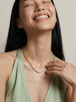 Palmonas - Radiant Crystal Link Necklace