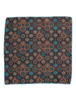 The Tie Hub - Buzz Blue Floral Pocket Square For Men