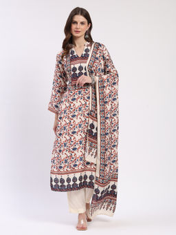 ME & I - Multi-Color Viscose Kurta and Pant with Dupatta