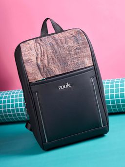 Zouk - Women Olina Stylish Handcrafted Backpack - Ladakh Impasto (M)