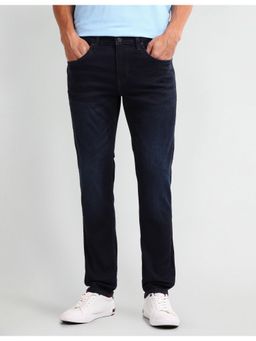 U.S. Polo Assn. Denim Co. - Men's Blue Solid Plain Jeans