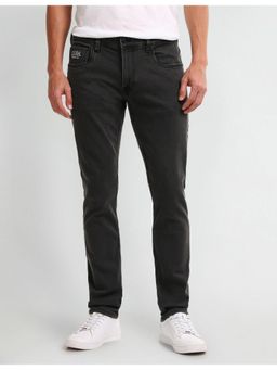 U.S. Polo Assn. Denim Co. - Men's Black Solid Plain Jeans