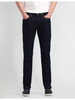 U.S. Polo Assn. Denim Co. - Men's Blue Solid Plain Jeans