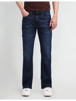U.S. Polo Assn. Denim Co. - Men's Blue Solid Plain Jeans