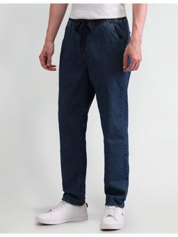 U.S. Polo Assn. Denim Co. - Men's Blue Solid Plain Jeans