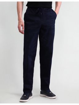 U.S. Polo Assn. Denim Co. - Men's Blue Solid Plain Jeans