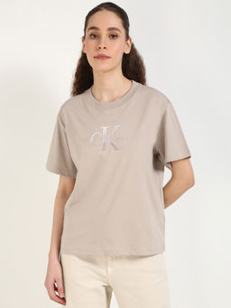 Calvin Klein - Women Nude T-Shirt