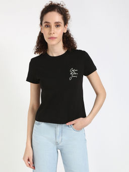 Calvin Klein - Women Black T-Shirt