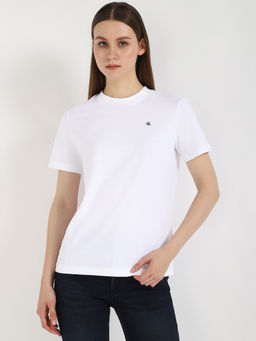 Calvin Klein - Women White T-Shirt