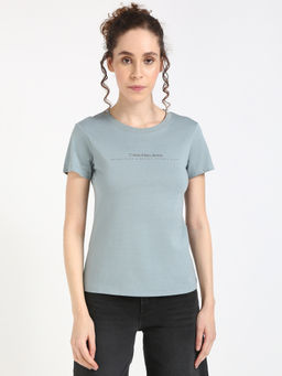 Calvin Klein - Women Green T-Shirt