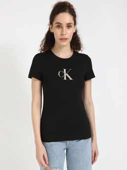 Calvin Klein - Women Black T-Shirt