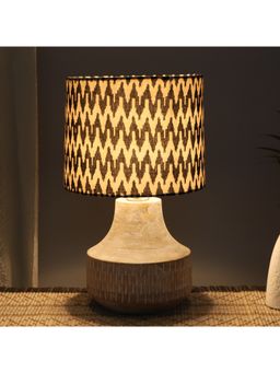 Tu Casa - Multi-Color Elegant Mangowood Table Lamp For Home Decoration