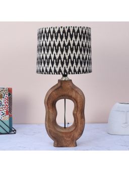 Tu Casa - Multi-Color Artistry Mangowood Table Lamp For Home Decoration
