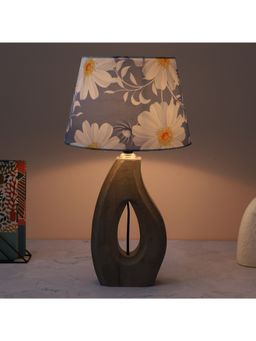 Tu Casa - Blue County Cottage Mangowood Table Lamp For Home Decoration